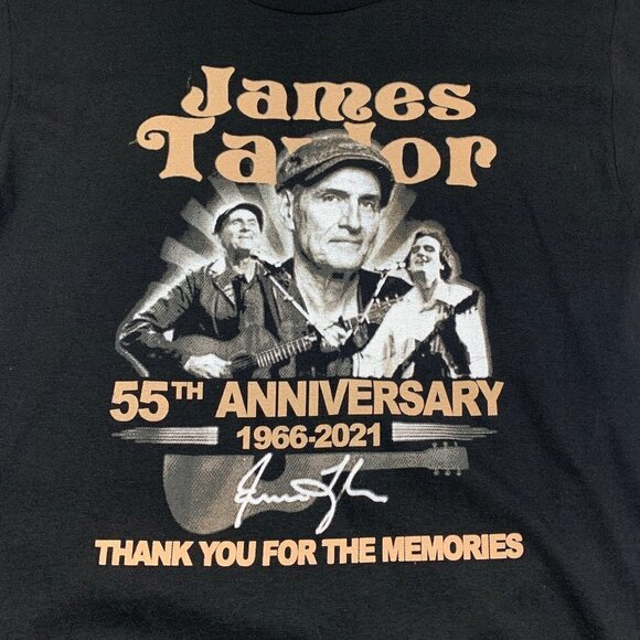 James Taylor 55th Anniversary 1966 – 2021 Shirt James Taylor Tour T-Shir… - Picture 2 of 4